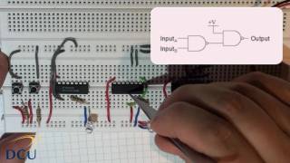 Experiments 2.3: Logic Gates - Integrated Circuits Part  2 - AND using NAND and NOR