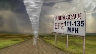 What do the tornado levels mean?
