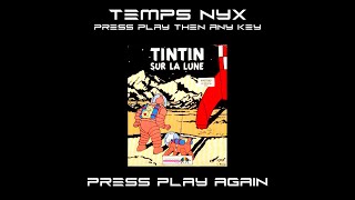 Press Play Again:  Tintin sur la Lune - Infogrammes - 1989 - Amstrad CPC 6128