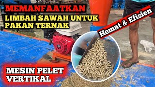 MESIN PELET SOLUSI MUDAH BUAT PAKAN TERNAK