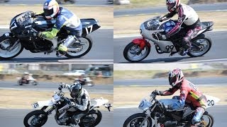 モタードでCBR250Rとバトル！ 2014日光プライド１#45 WR250X 42\