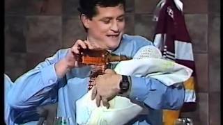 Bris Footy Show Files - Jacko \u0026 the beer drinking baby