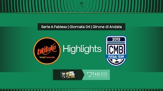 TikiTaka Francavilla-CMB Futsal Team 6-3 | 4ª giornata | Serie A Fabless 2024/2025 | Highlights