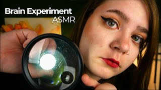 Clinical Brain Experiment ASMR (Follow Instructions, Light, Magnifying Glass) 🧪 ASMR Roleplay