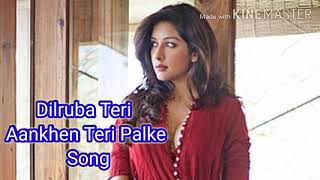 Dilruba Teri aankhen Teri palke full song | Mahbuba movie | Ajay Devgan
