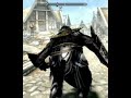 Skyrim - Werewolf vs Vampire Lord Combat