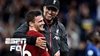 Andrew Robertson on how Jurgen Klopp keeps Liverpool players grounded | Premier League