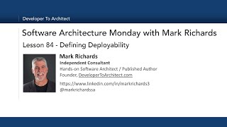 Lesson 84 - Defining Deployability