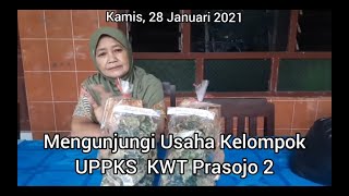 Berkunjung ke UPPKS KWT Prasojo 2. Ayo Dho Usaha Cipt.Pak Ndut/Drs. Mardiya. Vocal: Sunaryo - Anggit