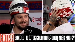 BOXDEL I WOJTEK GOLA NAKŁADAJĄ KASK KUBICY