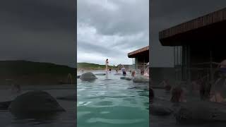 ICELAND | Vök Baths | Travel #shorts #travel #iceland