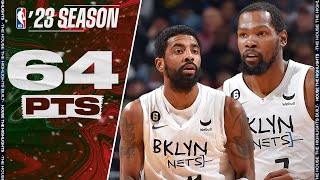 Kevin Durant & Kyrie Irving With 32 PTS EACH 🔥 Full Highlights vs Cavs