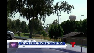 Investigan caso de Acosadores de nina de 13 en Smuckers Park de Yuma