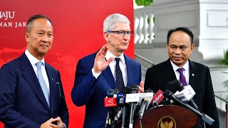 Indonesia-Apple Jajaki Peluang Pengembangan Manufaktur dan Investasi Teknologi