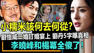 劉愷威婚期已定，小糯米該何去何從？劉丹5字曝真相！李曉峰和楊冪全傻了！【娛情娛理】