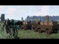 Ukraine NLAW anti tank destroys Russian S400 missile launcher  Arma 3 Milsim