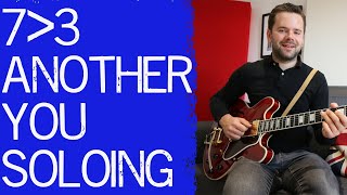 🔴7 to 3 soloing on 'There will never another you' 🎵