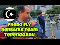 Free Fly macaw di Bandar Terengganu bersama team ganu kita bosku