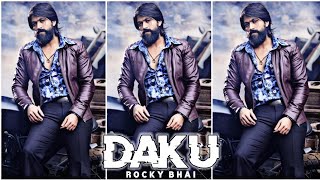 Daku - Rocky Bhai 😈 Kgf Chapter 2 #btheditz #shorts