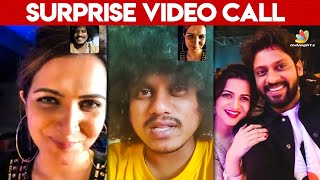 Video : Pugazh Surprise Video Call | DD Birthday Celebration | Rio, Sunitha, Vijay TV