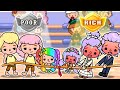 Rich Family VS Poor Family Challenge | Toca Life Story | Toca Boca