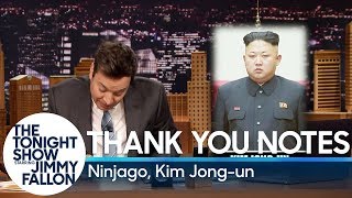 Thank You Notes: Ninjago, Kim Jong-un