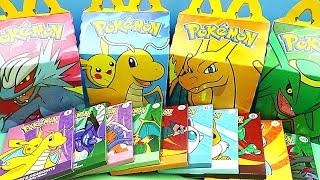 2025 McDONALD'S POKEMON TCG set of 10 HAPPY MEAL COLLECTIBLES VIDEO REVIEW