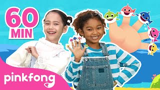 Shark Finger Family and Baby Car | Dance Along | Best Compilation | Pinkfong Kids Songs