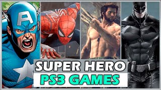 TOP 30 BEST SUPER HERO GAMES ON PS3 || BEST PS3 GAMES