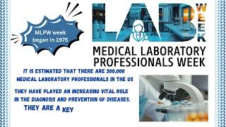 Medical Laboratory Professional Week