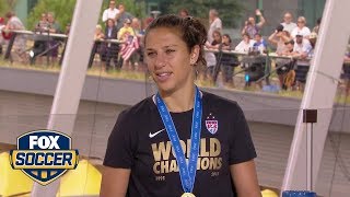 Carli Lloyd talks about her journey through the 2015 Women's World Cup