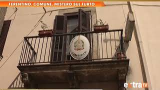 Ferentino, mistero sul furto al Comune