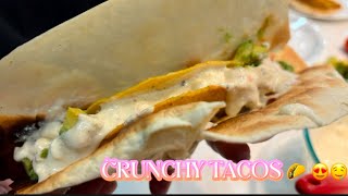 Quick and easy super crispy shrimp tacos 🌮 🤤