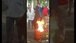 #Fire Extinguish,  #গ্যাস সিলিন্ডারে আগুন নেভানোর সহজ উপায় #fire #accidenthouse