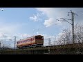 【4k】2019 3 17 sun 　道南いさりび鉄道　キハ40　 国鉄急行色