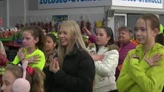 Flashmob a Civilek Napján Salgótarjánban