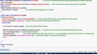 Client Server application socket programming, Send a Message from Client to Server
