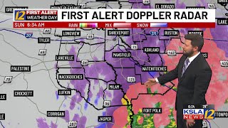 Chief Meteorologist Matt Jones' Sunday Morning Weather Update