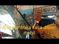 cara membuka kaca depan mobil apv @mehonkairbrush