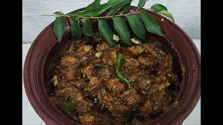 நல்லாம்பட்டி நாட்டுக்கோழி வறுவல் | Nallampatti Nattukozhi Chicken | Chicken Fry Recipe in Tamil