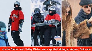 Justin Bieber and Hailey Bieber were spotted skiing at Aspen, Colorado