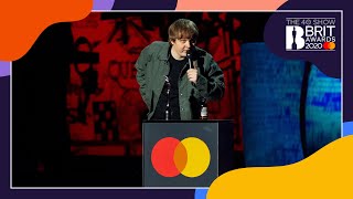 Lewis Capaldi wins Best New Artist | The BRIT Awards 2020