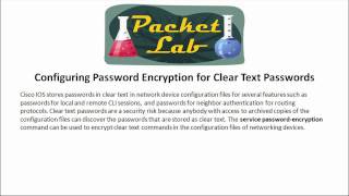 Setting Strong Encrypted Passwords On Cisco Devices - Part 1