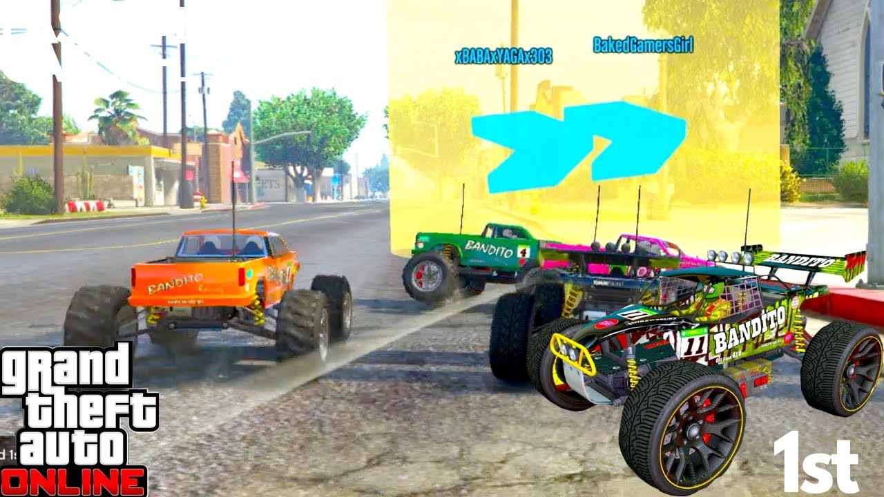 RC Car Bandito Races Win GTA 5 Online - YouTube