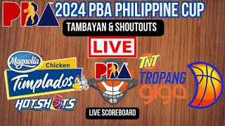 Live: Magnolia Chicken Timplados Hotshots Vs TNT Tropang Giga | Play by Play | Live Scoreboard