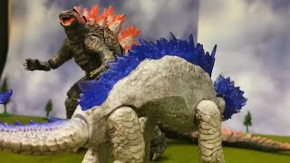 godzilla vs shimu an epic battle stop motion part one