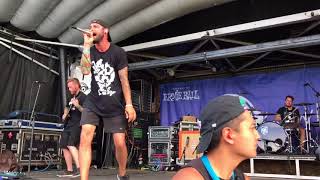 The Wreath and the Follower - Capstan live at Warped Tour in Tampa, FL 2018
