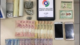 Denúncia leva a polícia a prender homem por tráfico de drogas em Tijucas