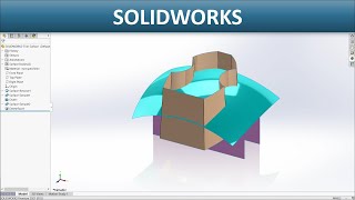 SOLIDWORKS - Trim Surface
