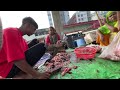 Amazing Fish Cutting Skill Public place Fish Market